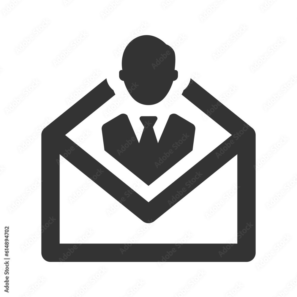 Business mail icon Business mail icon