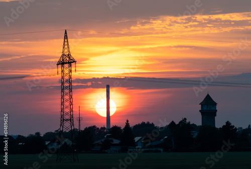 Sonnenuntergang in Goddula 