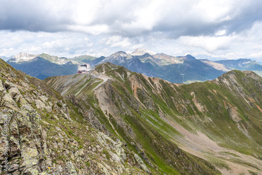 Naklejka premium Jakobshorn bei Davos