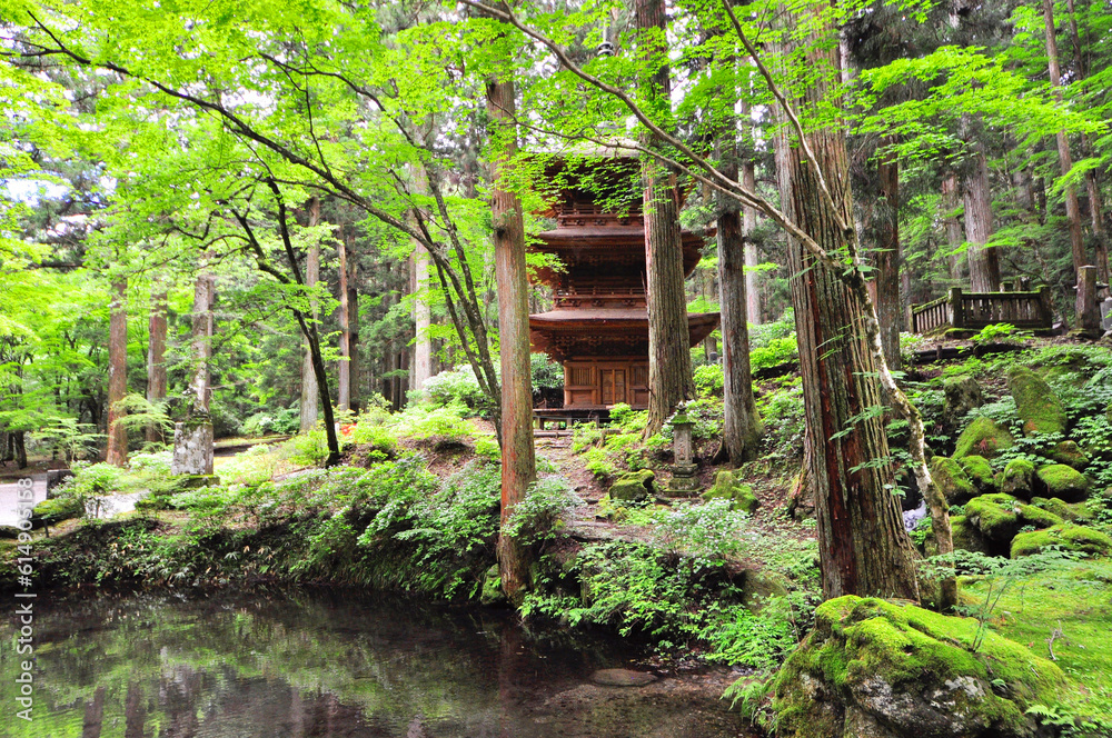 光前寺三重塔 光前寺三重塔