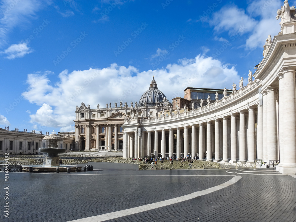 Morning at St. Peter's Square, Vatican City