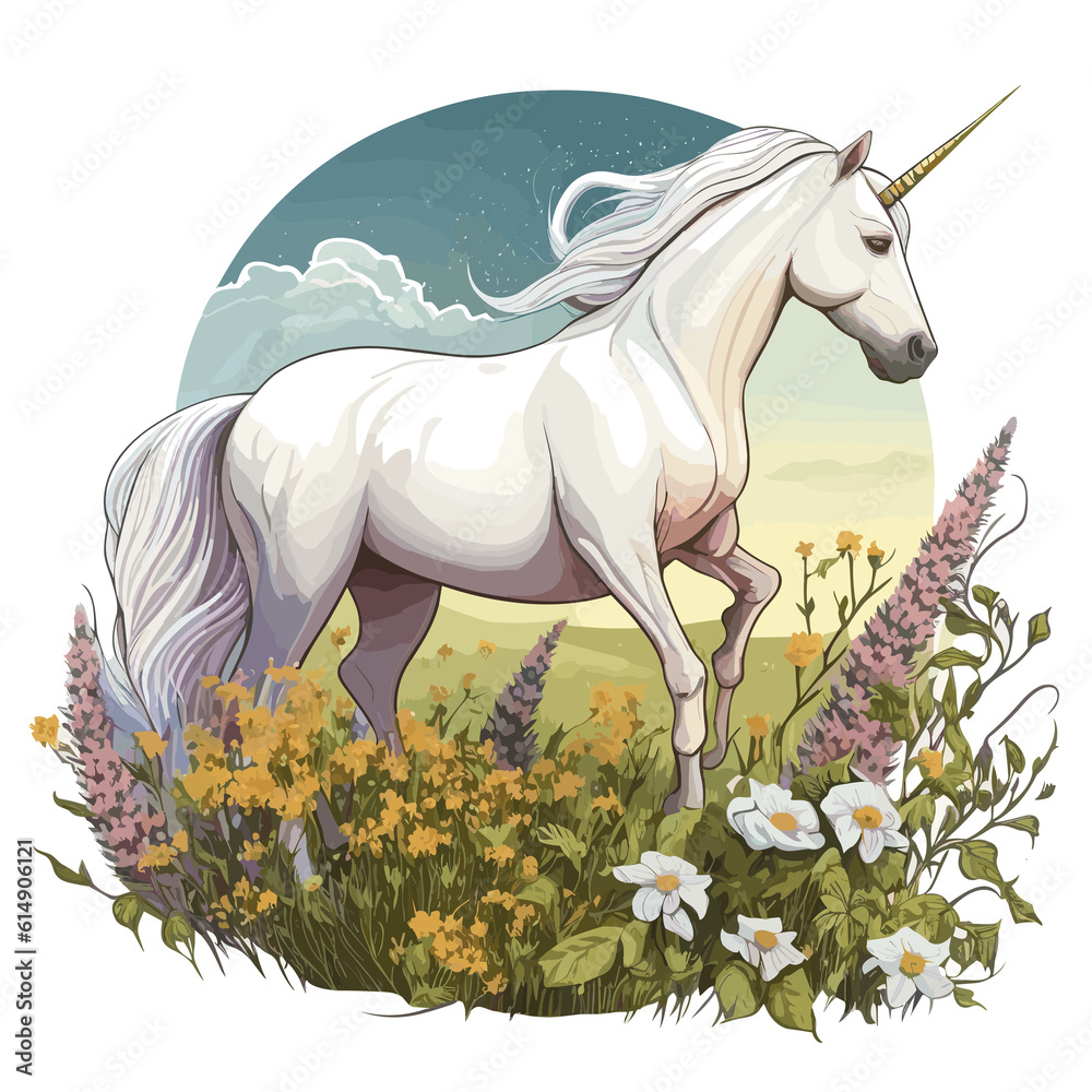Majestic Unicorn: A Vision of Magic and Beauty