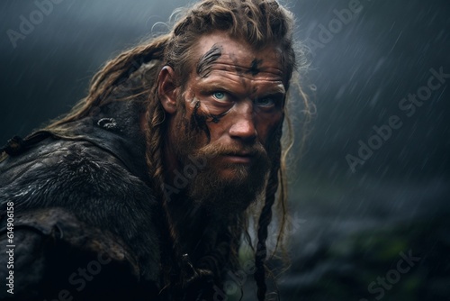AI generated viking warrior