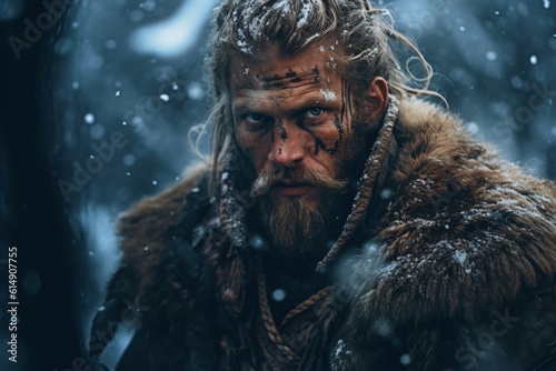 AI generated viking warrior