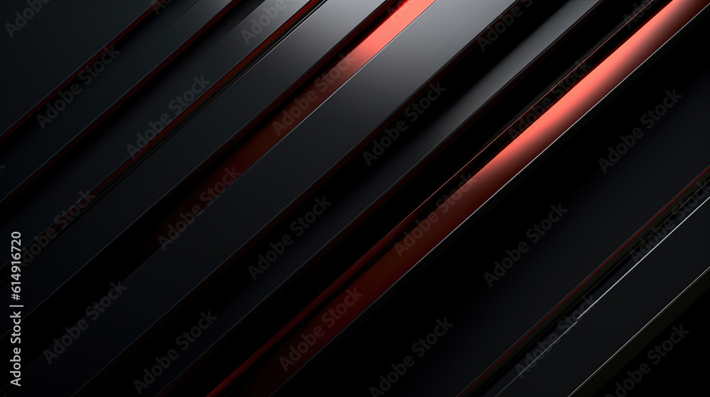 Abstract black background with a red striped background Abstract black background with a red striped background