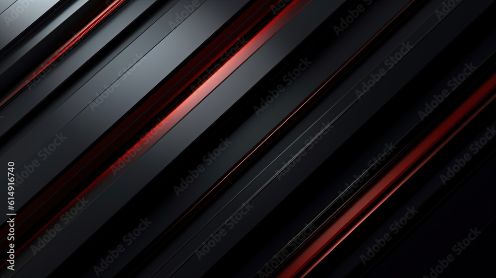 Abstract black background with a red striped background Abstract black background with a red striped background