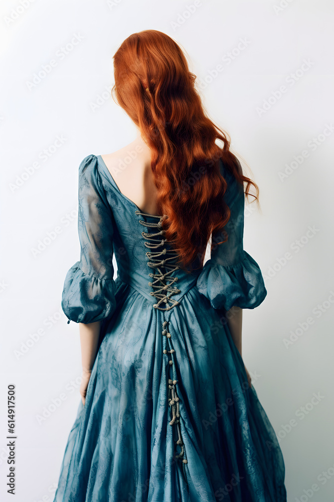 Fototapeta premium woman in a dress