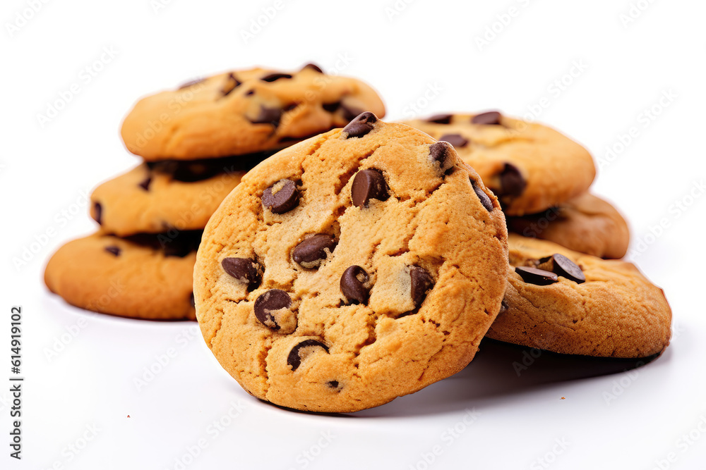 Chocolate chip cookies - ai generated Chocolate chip cookies - ai generated