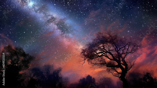 Stunning starry sky