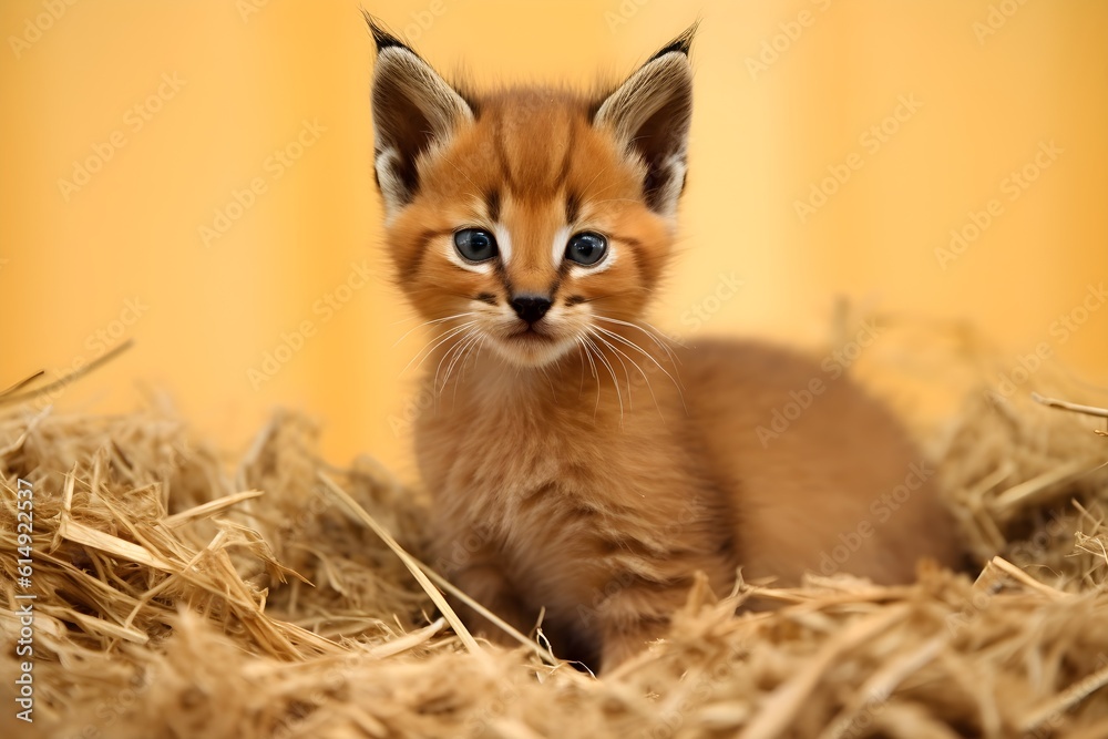 Mini - Ausgabe“ vom CARACAL!  Baby animals, Cute baby animals