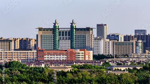 Cityscape of Changchun  China in summer