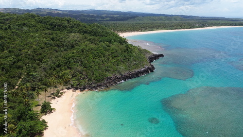 Playa Moron el Limon de Samana, beach in Dominican Republic