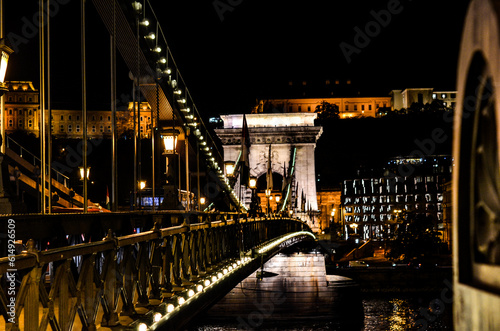 Photography City bridge at night