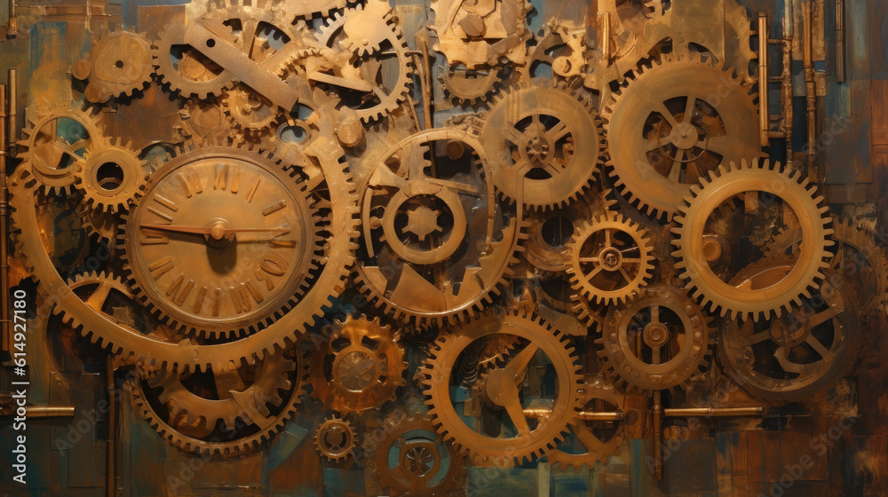 Gear Abstract Art