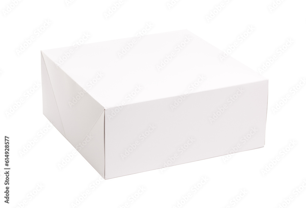 Blank White Box Mock Up Isolated - Transparent PNG. Blank White Box Mock Up Isolated - Transparent PNG.