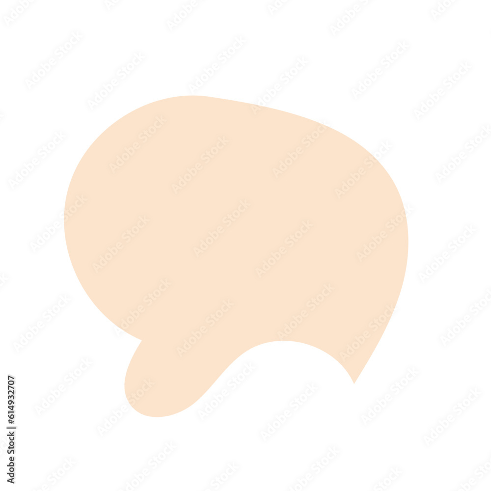 Cream Beige Abstract Shape Blob Cream Beige Abstract Shape Blob