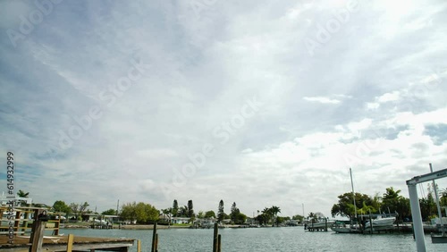 Time Lapse tilt from sky to water