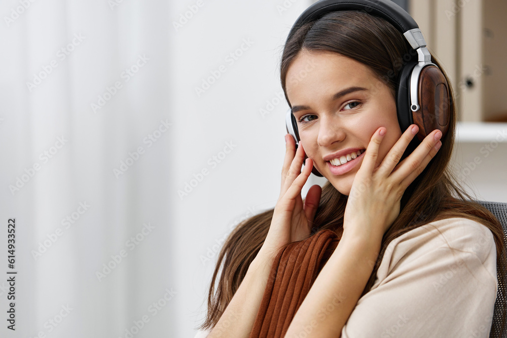 happy meditation earphones smile music lifestyle chair phone girl teenage happy meditation earphones smile music lifestyle chair phone girl teenage