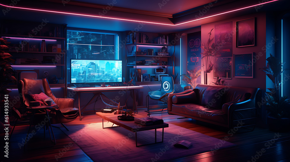 Modern living room Modern living room