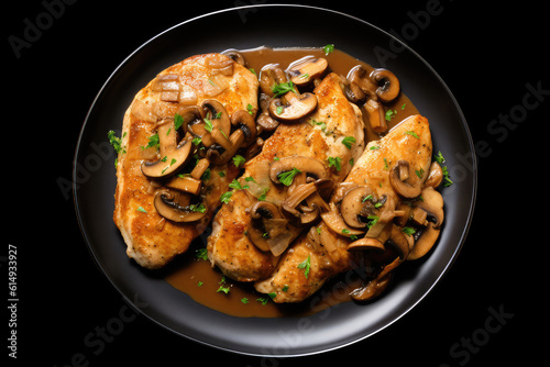 Chicken Marsala - ai generated 