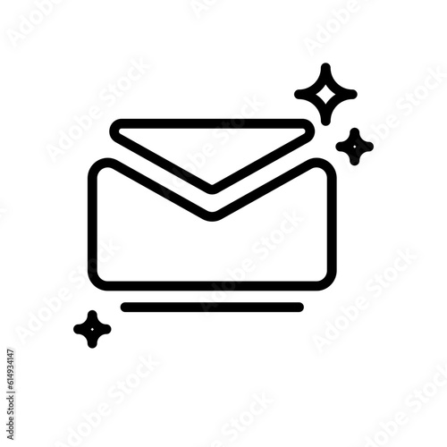 Chat e-commerce icon with black outline style. new, icon, chatgpt, computer, open, chat gpt, background. Vector Illustration