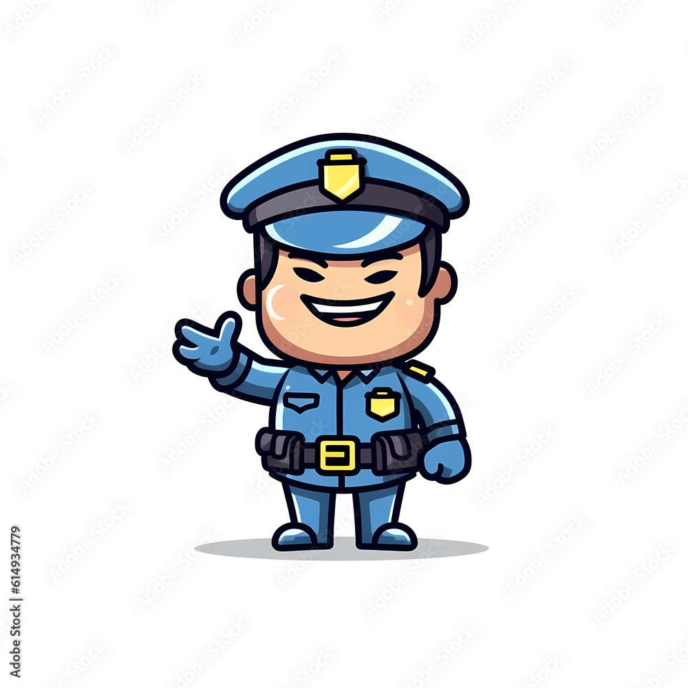 Security Officer Design Illustration