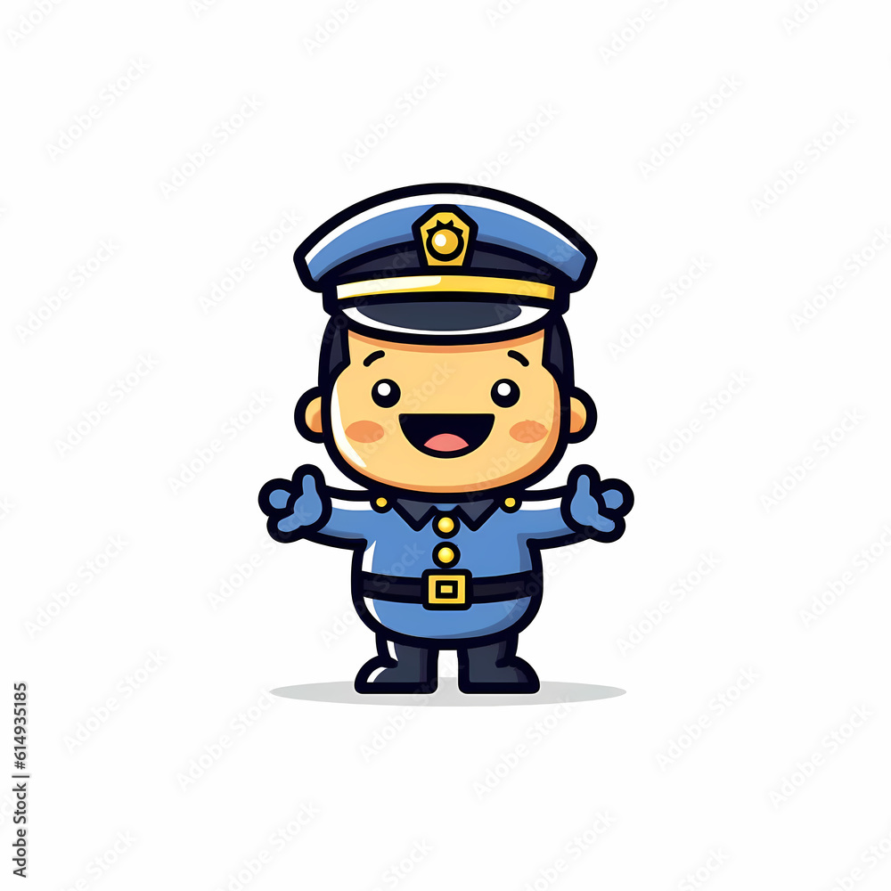 Security Officer Design Illustration