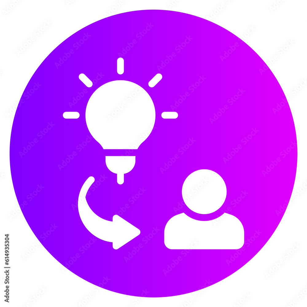 intellectual property gradient icon intellectual property gradient icon