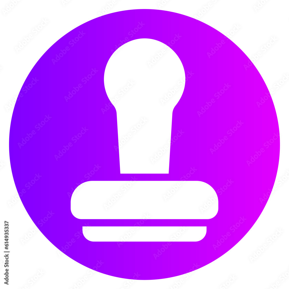seal gradient icon seal gradient icon