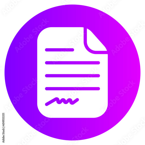 will gradient icon