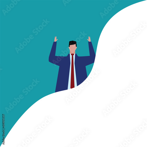 business people present goals investments results profits losses responsibilities