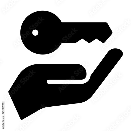 key glyph icon