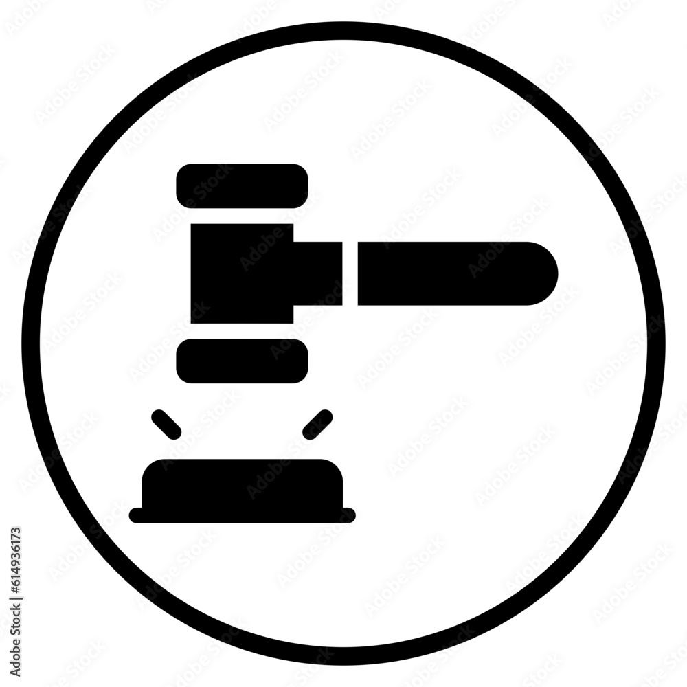 judgement glyph icon judgement glyph icon