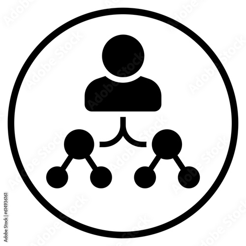 inheritance glyph icon