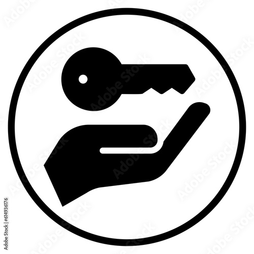 key glyph icon