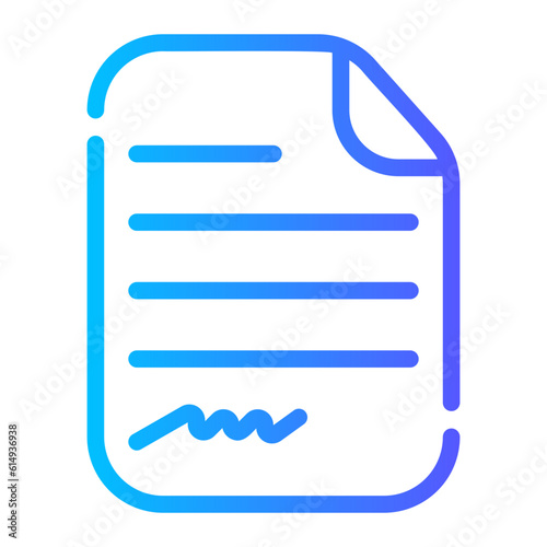 will gradient icon