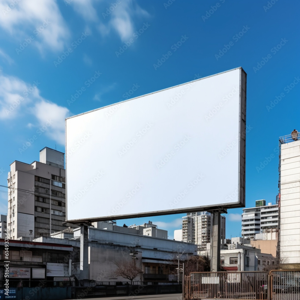 street billboard mockup to display your product or photo street billboard mockup to display your product or photo