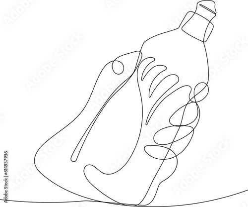 Home cleaning service landing page design concept, illustration of janitors with cleaning tools
