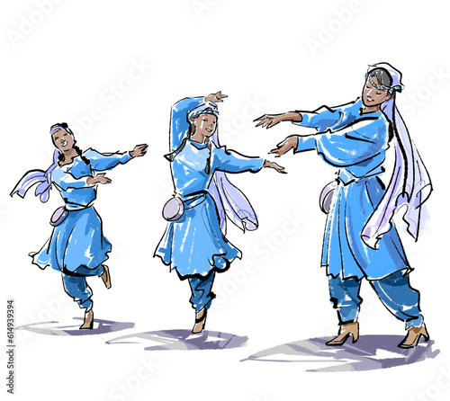 ウズベクダンス-ウズベキスタンの踊り