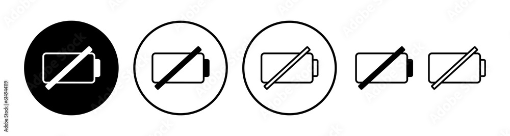 Battery icon vector. Battery charge indicator icon. Battery icon vector. Battery charge indicator icon.