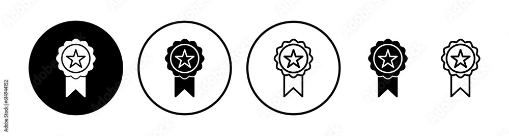 Badge icon vector. badge label icon. Stamp Icon Vector