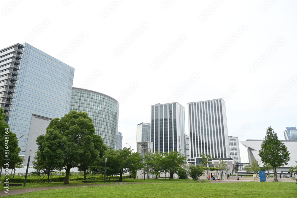 Obraz premium downtown city downtown