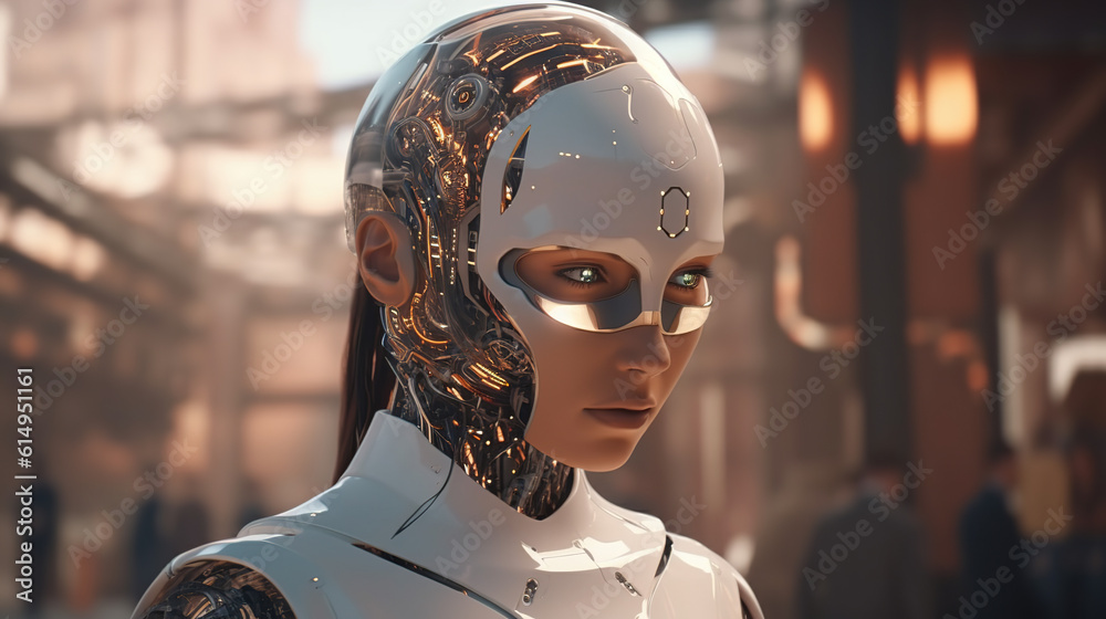 Artificial intelligence AI Robot Virtual Reality show of Robots Concept of Artificial Intelligence. generative ai Artificial intelligence AI Robot Virtual Reality show of Robots Concept of Artificial Intelligence. generative ai