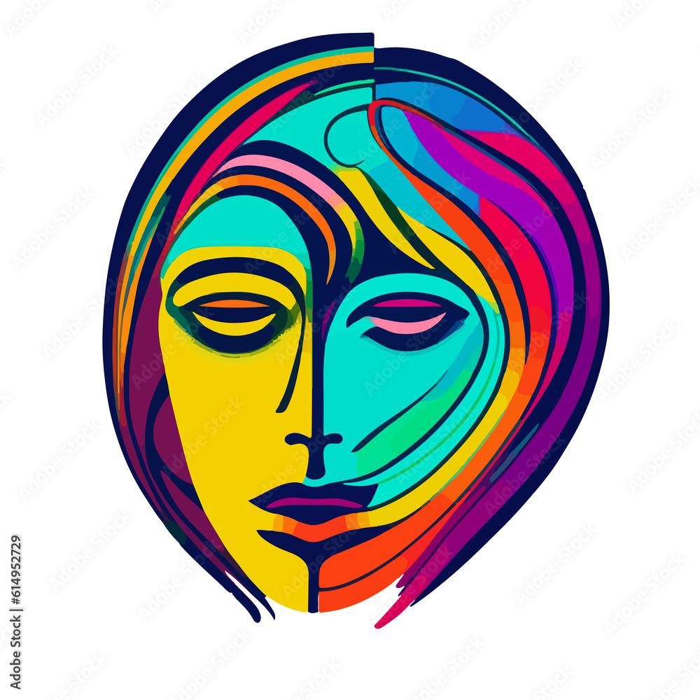Psychedelic Femme: Abstract Woman - Exploring Modern Art of Female Faces in Statue Sculpture Psychedelic Femme: Abstract Woman - Exploring Modern Art of Female Faces in Statue Sculpture