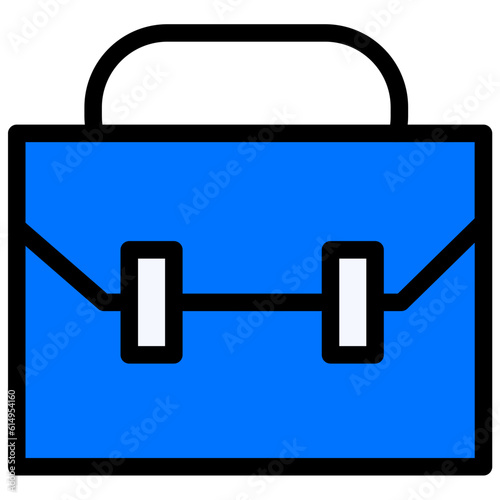The bag icon represents a symbol of mobility and convenience, perfect for e-commerce websites or online marketplaces