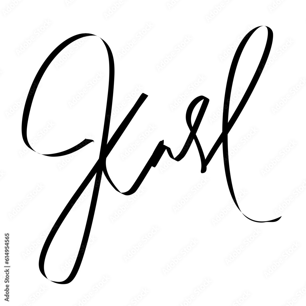 Fototapeta premium Signature