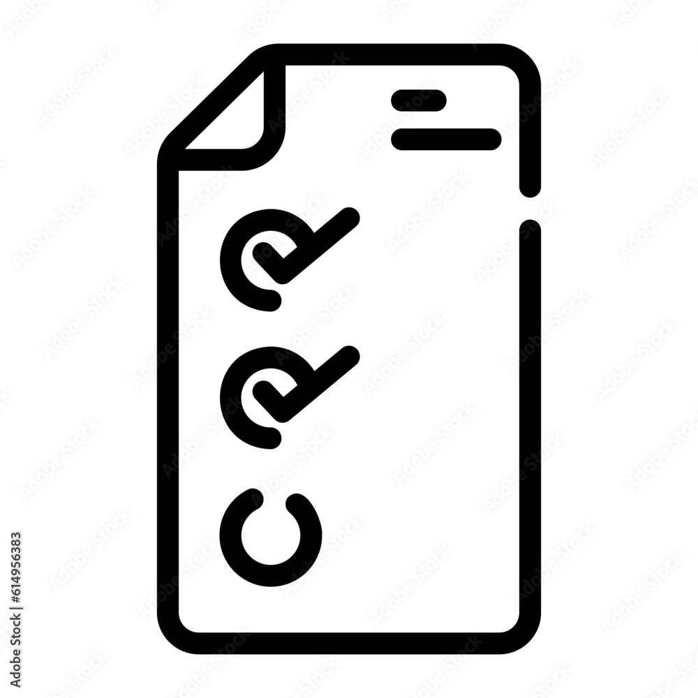 list Line Icon list Line Icon