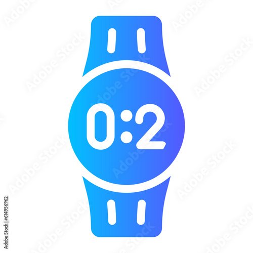 wristwatch Gradient icon