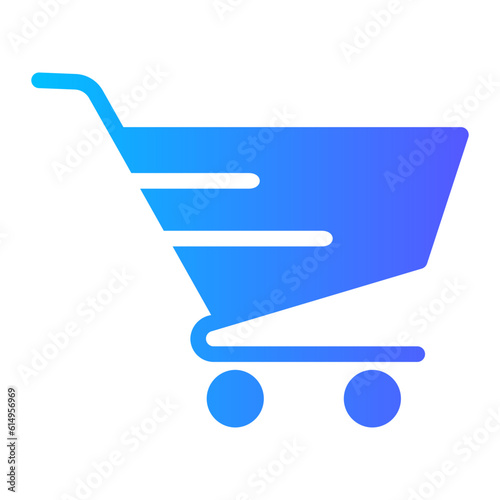 trolley Gradient icon