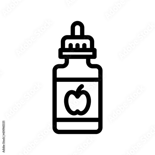 vape line icon illustration vector graphic